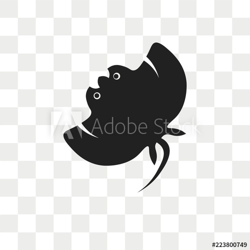 500x500 Manta Ray Vector Icon Isolated On Transparent Background, Manta