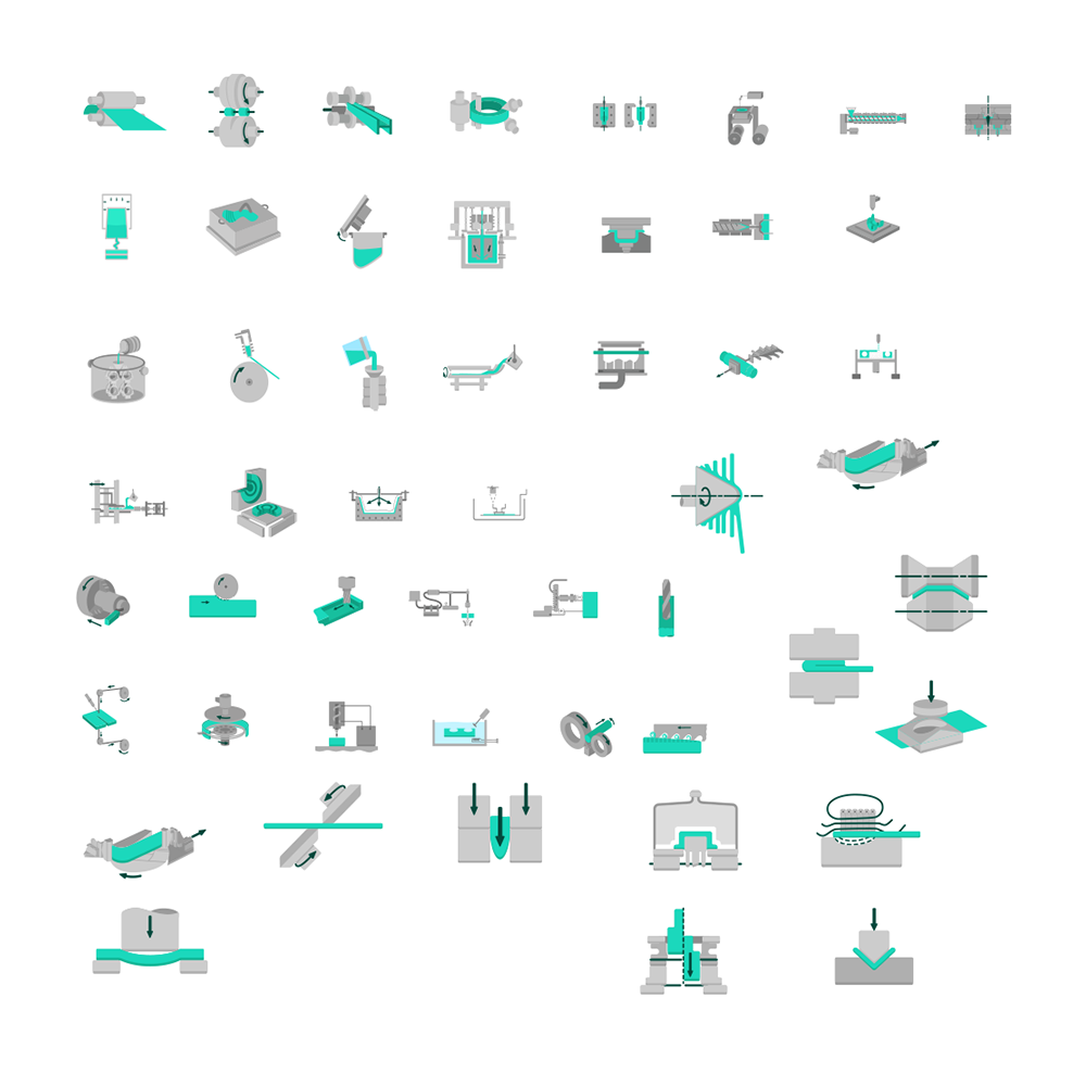 1000x1000 Manufacturing Vector Icons Free Design Resources