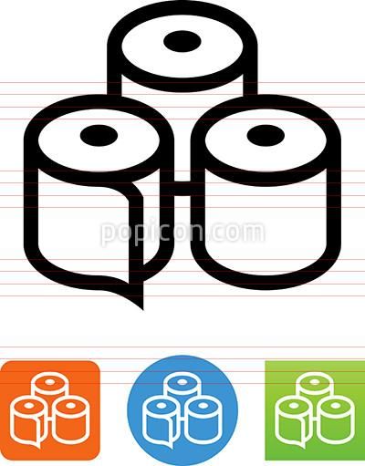 400x511 Paper Rolls Icon Industrial Manufacturing Icons Factory Icon