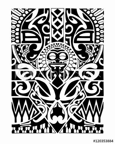401x500 Maori Tribal