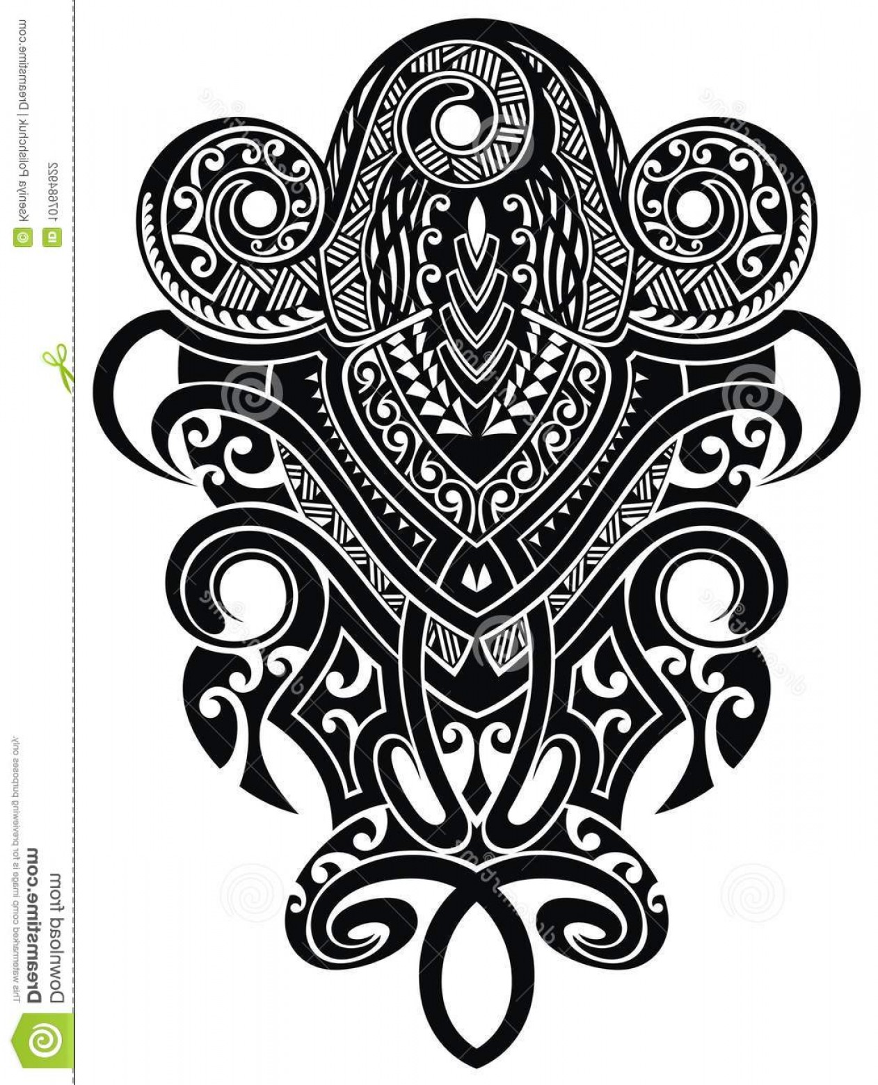 1262x1560 Tattoo Design Tribal Vector Art Black White Graphics Sacred