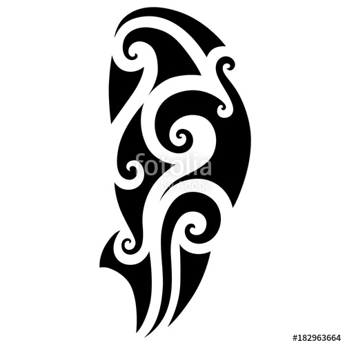 500x500 Tattoo Tribal Maori Vector Designs Element Tribal Tattoos Art