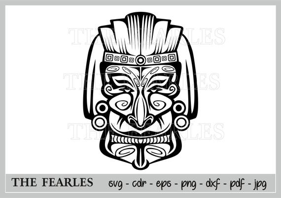 570x401 Maori Mask Maori Mask Vector Various Formats Png Etsy