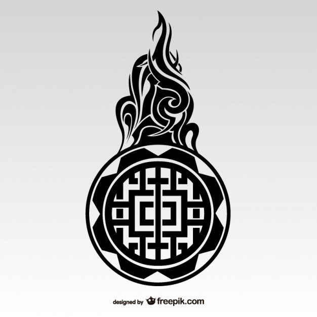 626x626 Maori Border Free Vector