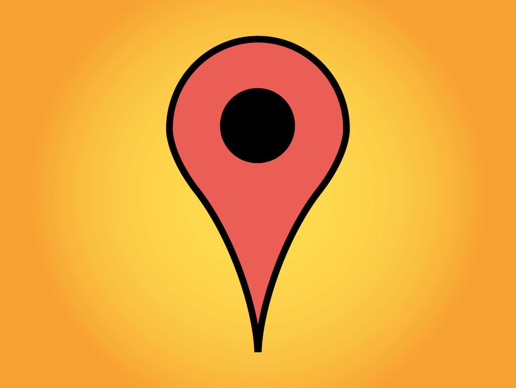 1024x769 Google Maps Marker Vector Art Graphics