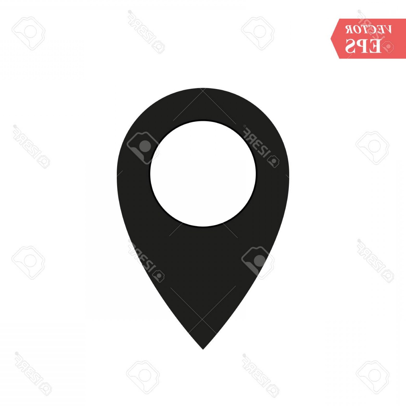 1560x1560 Photostock Vector Maps Pin Location Pin Location Map Icon Pn