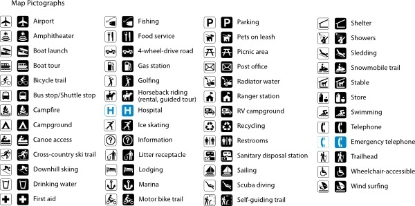 Map Symbols Vector at Vectorified.com | Collection of Map Symbols ...