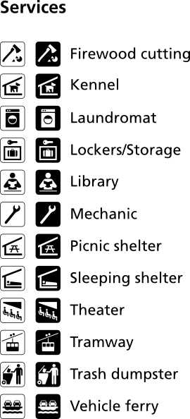 270x594 Map Symbols Gallery Clip Art