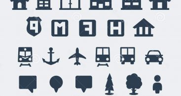 367x195 Map Symbols Vector Archives Vector Images Design