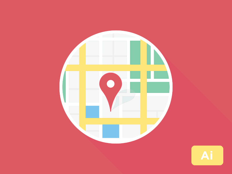 800x600 Vector Map For Illustrator, Fireworks And Photoshop Freebie