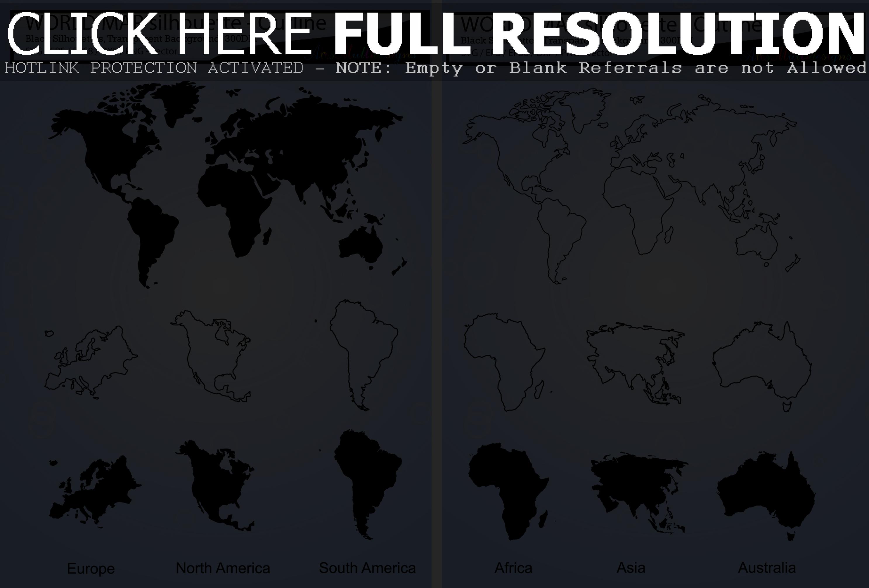2974x2013 World Map Vector Png Images
