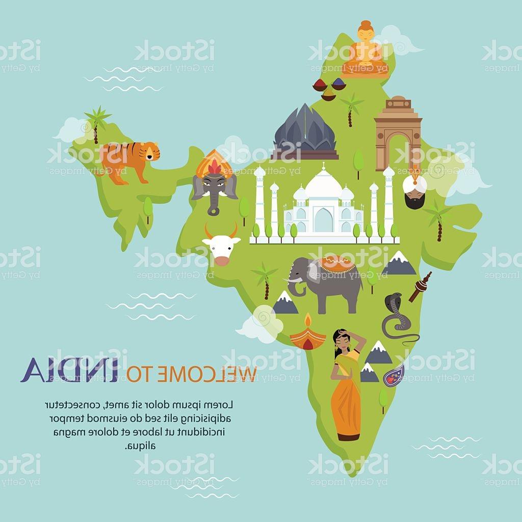 1024x1024 Best Free India Map Cartoon Vector Cdr Free Vector Art, Images