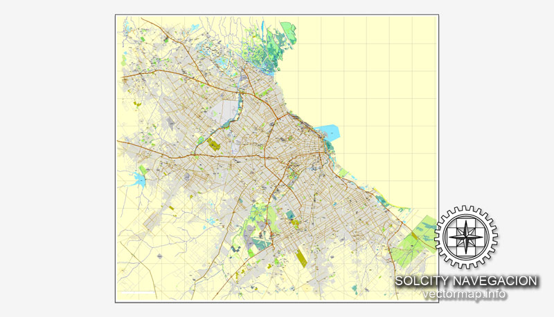 Buenos Aires, Argentina, In Adobe Illustrator, Printable Vector Street 800x459 Buenos Aires, Argentina, In Adobe Illustrator, Printable Vector Street