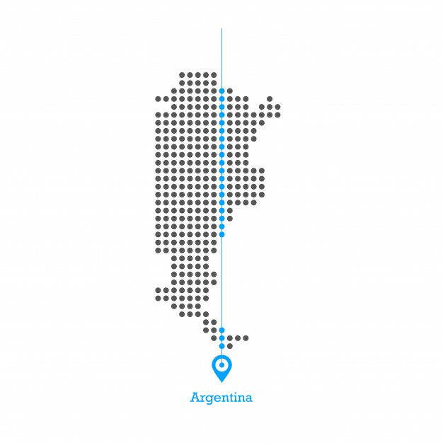 Argentina Doted Map Design Vector Vector Premium Download 626x626 Argentina Doted Map Design Vector Vector Premium Download