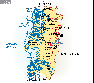 323x285 Mapa Regiones Chile Vector Wall Maps From Made