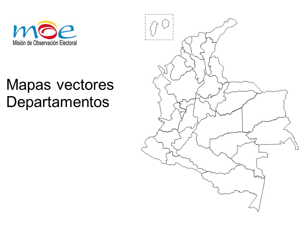 1058x793 Mapa En Vectores De Colombia