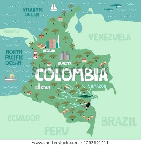 450x467 Colombia City Map