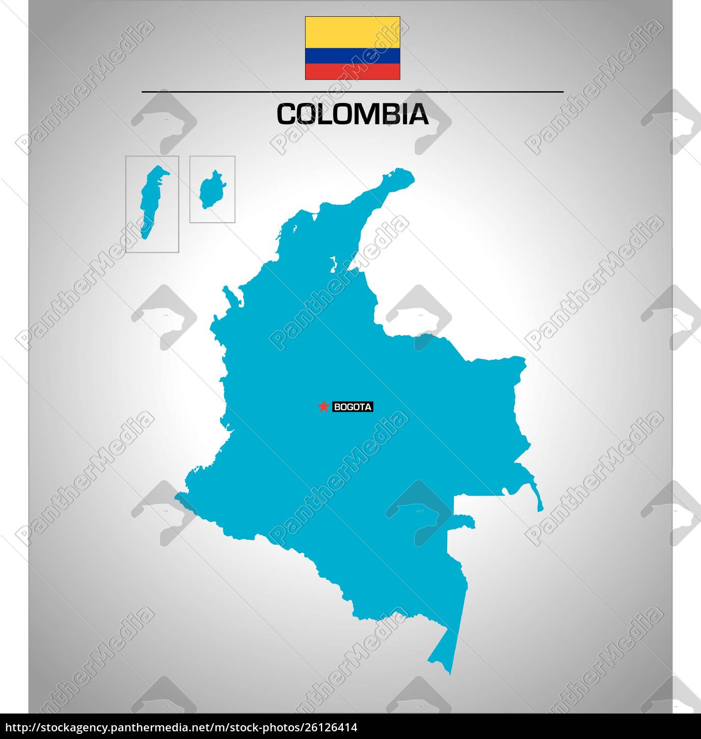 1376x1450 Simple Vector Esquema Mapa De Colombia Con Bandera
