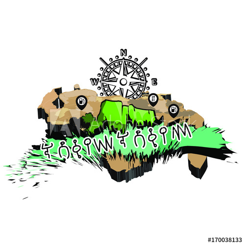 500x500 Mapa De Venezuela Etnia Amazonas