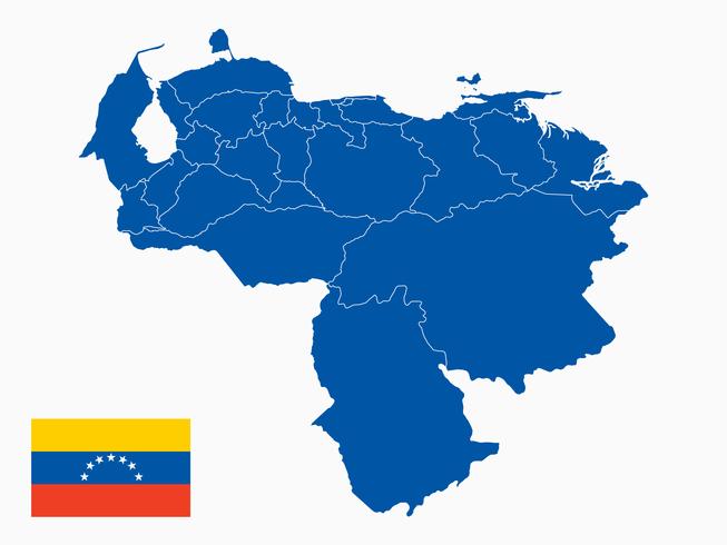 653x490 Venezuela Map Vector