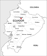 155x185 Ecuador Free Vector Map,eps Lossless Scalable Pdf Map