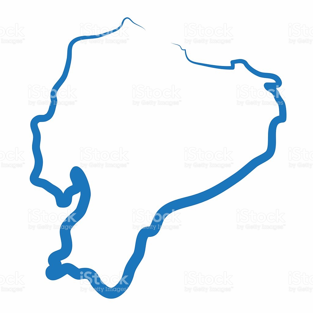 1024x1024 Ecuador Map Outline And Travel Information Download Free Ecuador