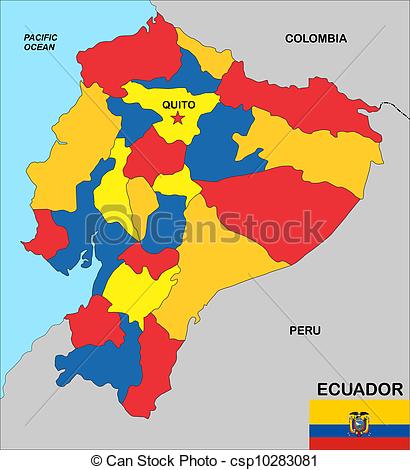 410x470 Big Map Of Ecuador Download Them And Print