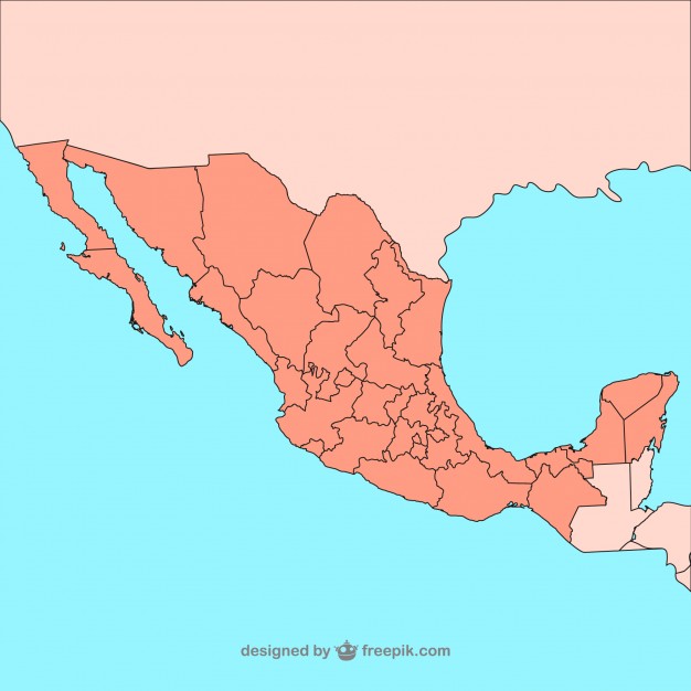 626x626 Mapa Mexico Vector Vector Free Download