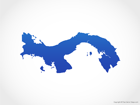 Vector Maps Of Panama Free Vector Maps 460x345 Vector Maps Of Panama Free Vector Maps