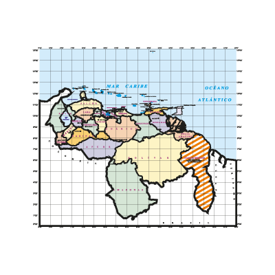 Mapa Politico De Venezuela Vector Logo Free 400x400 Mapa Politico De Venezuela Vector Logo Free