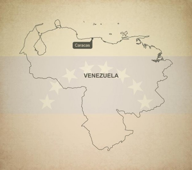 626x554 Venezuela Country Vector Map Stock Images