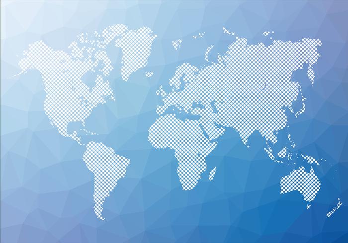 700x490 Mapa Mundi Vector