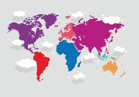 286x200 Mapa Mundi Free Vector Art