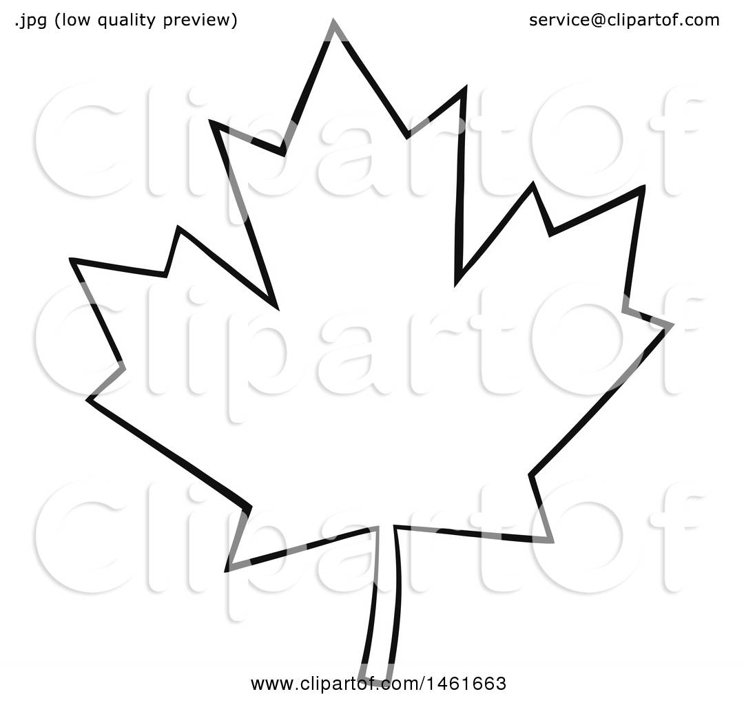 Clipart Of A Black And White Canadian Maple Leaf Outline 1080x1024 Clipart Of A Black And White Canadian Maple Leaf Outline