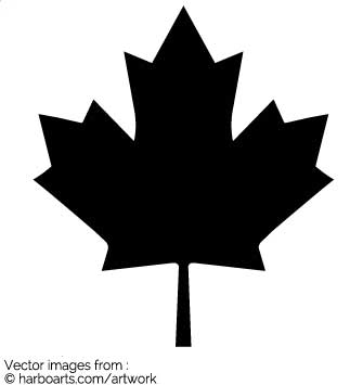 335x355 Download Maple Leaf Silhouette