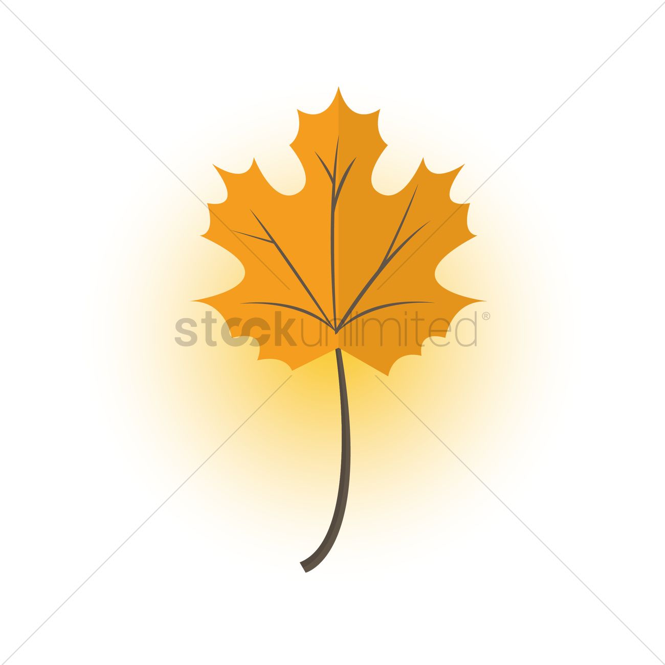 Maple Leaf Vector Image 1300x1300 Maple Leaf Vector Image