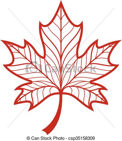 Maple Leaf Vector Icon Vector Clipart 407x470 Maple Leaf Vector Icon Vector Clipart