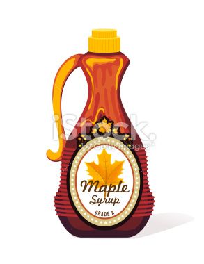 293x380 Bottle Of Maple Syrup In Pancake Fundraiser Templates