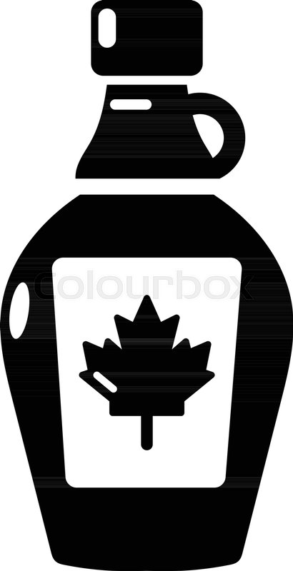 410x800 Maple Syrup Icon Simple Illustration Stock Vector Colourbox