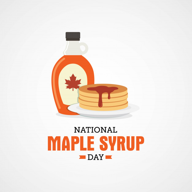 626x626 National Maple Syrup Day Vector Premium Download