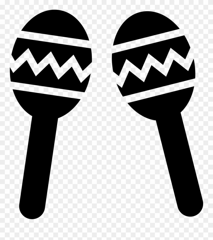 880x991 Maraca Vector Clipart