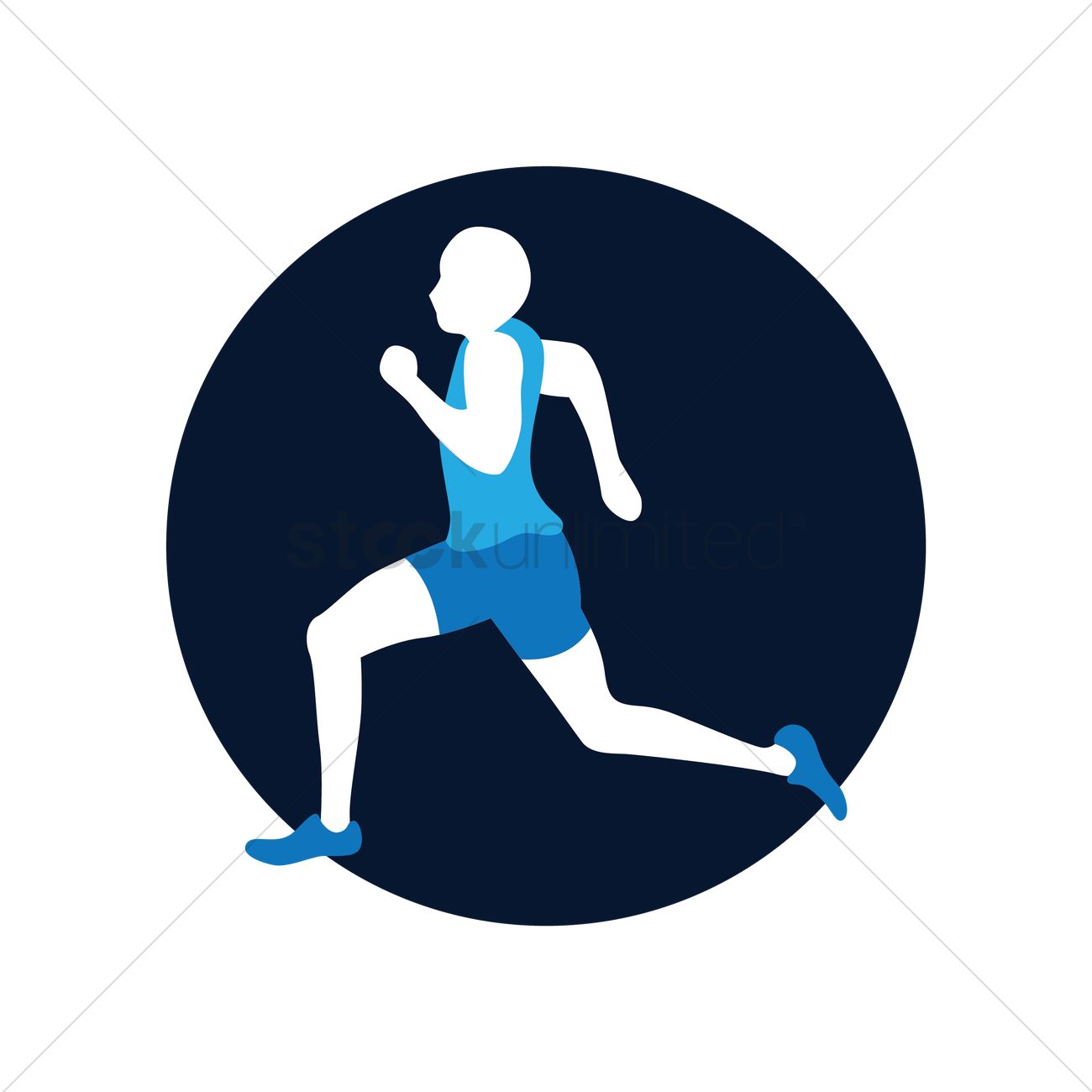 1300x1300 Marathon Vector Image