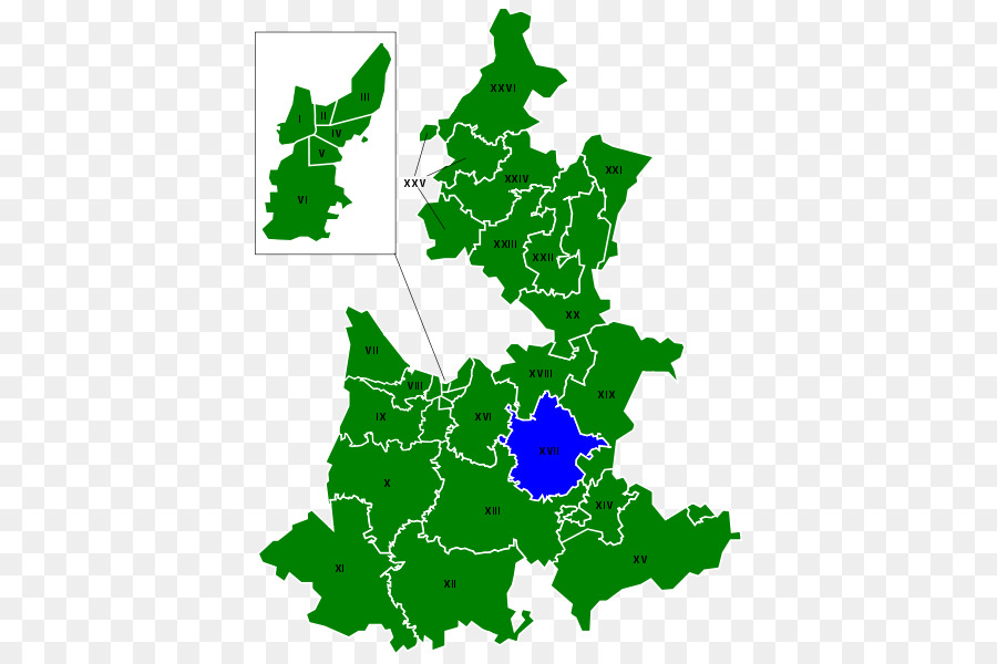 900x600 Puebla Blank Map Vector Map