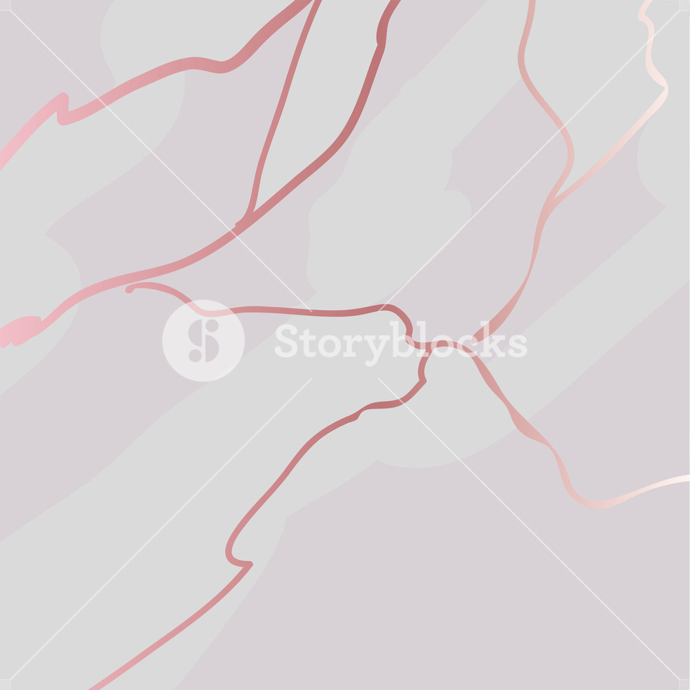 1000x1000 Rose Gold Marble Background, Colorful Design Vector Illustration