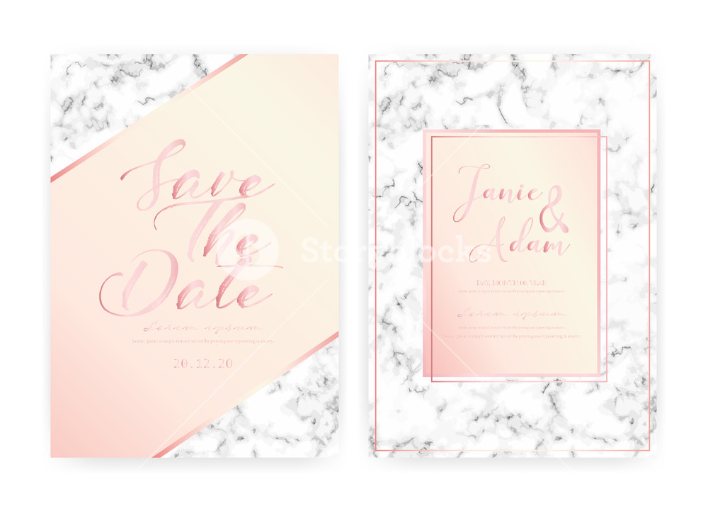 1000x714 Marble Wedding Invitation Card, Save The Date Wedding Card, Modern