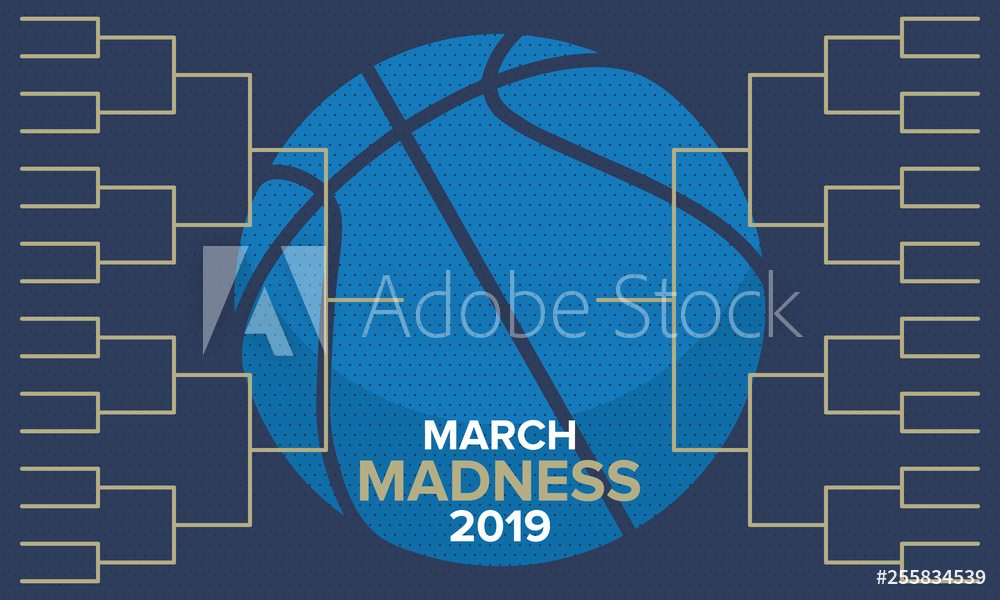 Photo Art Print March Madness Basketball Vector Logo 1000x600 Photo Art Print March Madness Basketball Vector Logo