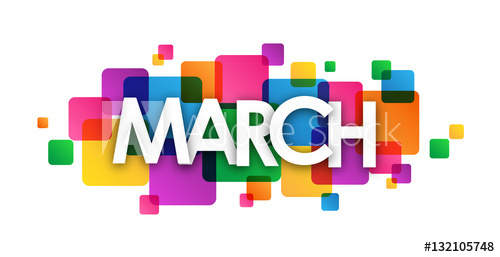 500x257 March Vector Icon