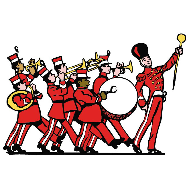 Marching Band Vector Clip Art 660x660 Marching Band Vector Clip Art