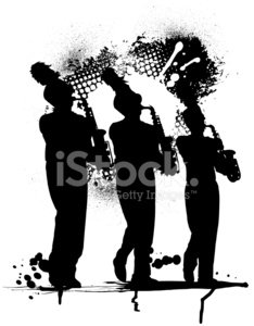 Saxophone Grunge Graphic Marching Band Stock Vectors 234x300 Saxophone Grunge Graphic Marching Band Stock Vectors
