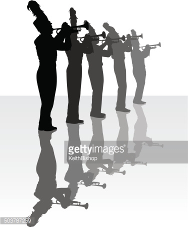 Marching Band Silhouette Clipart Free Cliparts Download 376x456 Marching Band Silhouette Clipart Free Cliparts Download